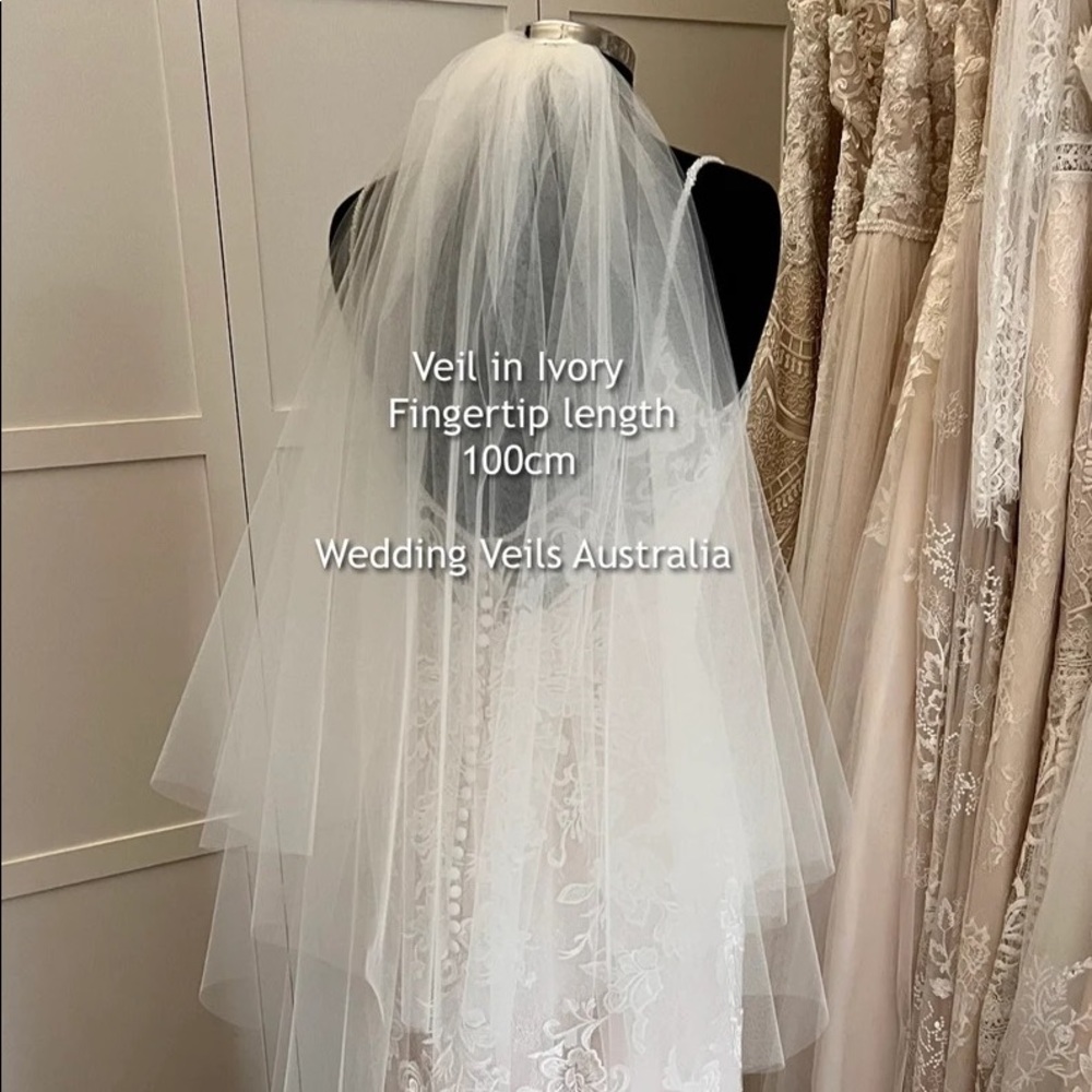 Custom Bridal Veil - Sheer two tier veil